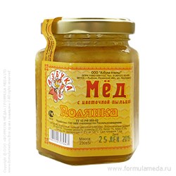 Полянка 230 медовая композиция АЗБУКА ПЧЕЛЫ продукция в официальном интернет-магазине ФОРМУЛА МЁДА 102-019-02 01