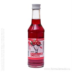 Брусника сироп на фруктозе 250 мл БИОИНВЕНТИКА продукция в официальном интернет-магазине ФОРМУЛА МЁДА 202-105-19 01