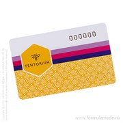 Дисконтная карта TENTORIUM скидки продукция пчеловодства в официальном интернет-магазине Формула Мёда 501-02-01 01